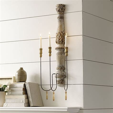 Free shipping and free returns* on wall sconces. Valletta Candle Sconce - Ballard Designs in 2020 | Candle ...