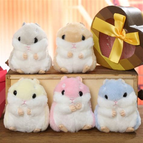 Small Hamster Animal Dolls 10cm Cute Plush Toyschildren Soft Pp