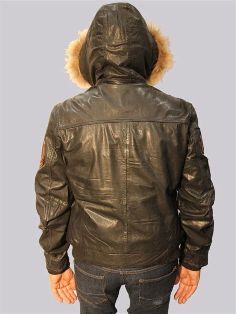 Murphy cuir > blousons motard homme. Blouson en cuir RedSkins homme noir vintage Québec Vente ...