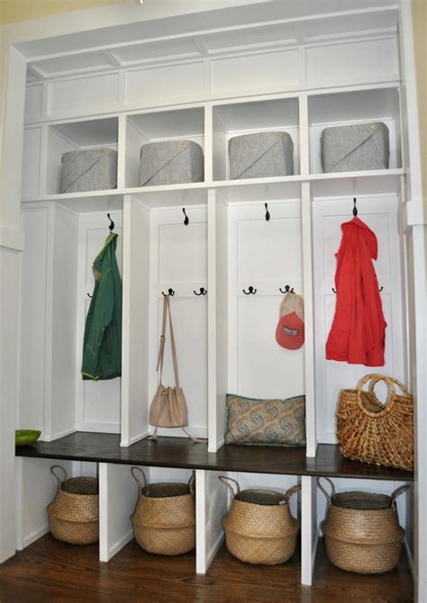 Custom Entryway Storage Lockers Drop Zone Transitional Hall St