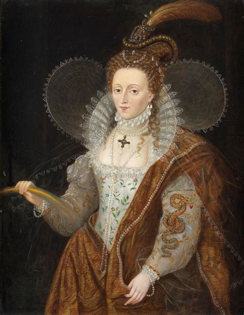 After Isaac Oliver The Rainbow Portrait Of Queen Elizabeth I