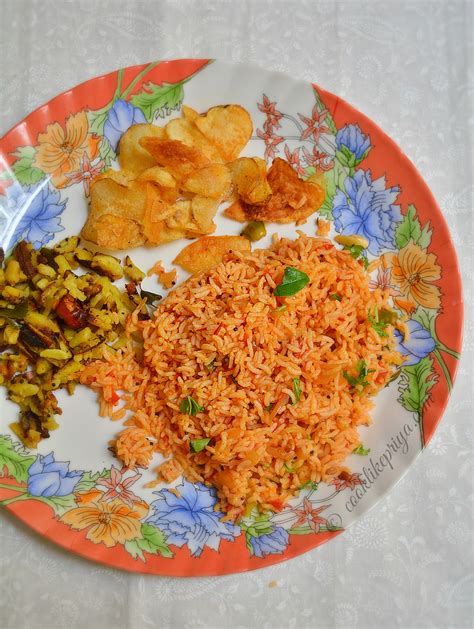 Cook Like Priya Tomato Rice South Indian Thakkali Sadam Tamil