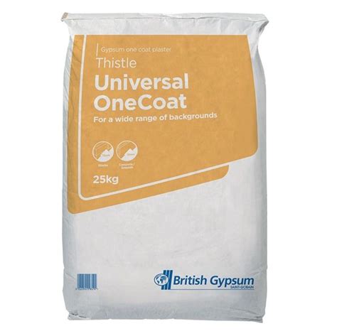 One Coat Plaster 25kg Eakers Diy