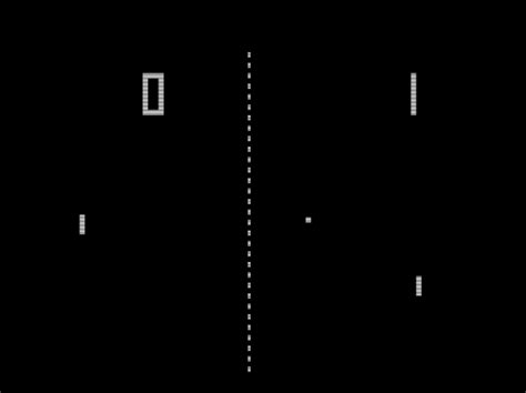 Pong Best Video Games Of All Time