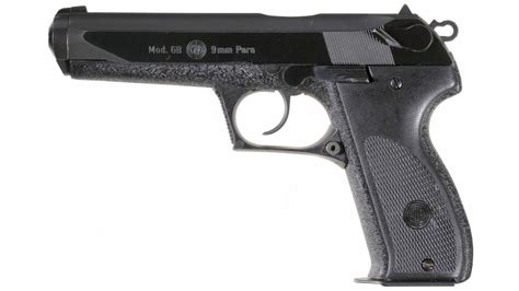 Steyr Gb An All Steel Construction Gas Brake Pistol