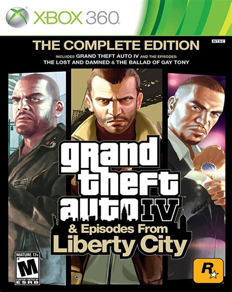 Grand Theft Auto Gta Iv And Episodes From Liberty City Xbox 360 Game