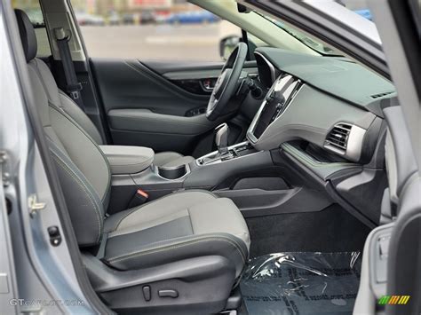 Gray Startex Urethane Interior 2021 Subaru Outback Onyx Edition Xt