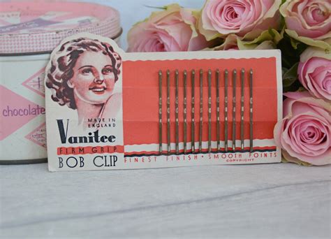 Vintage 1940s Bobby Pins Hair Grips Kirby Grips On Etsy Uk