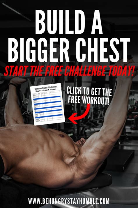 Get This Free Chest And Tricep Workout Sent Directly To You For Free