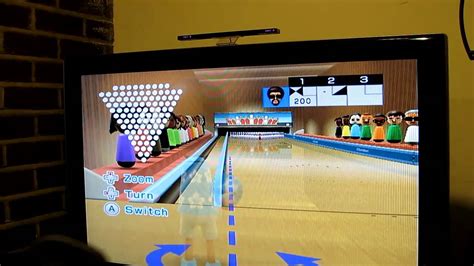 How To Do The Wii Sports Resort Bowling Secret Strike 100