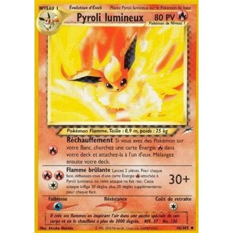 Pokemon Pyroli Lumineux 46105 80pv Neuf Et Doccasion Rakuten
