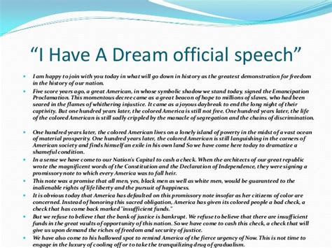 Rhetorical Analysis On I Have A Dream Speech