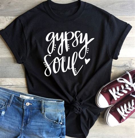 Gypsy Soul Shirts Boho Shirts For Women Best Friend Birthday T
