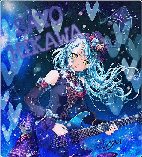 Another Bandori Edit Made By Me This Time Is Sayo Hikawa💙💙💙💙💙