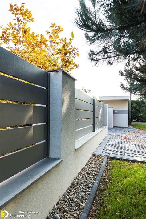 30 Modern Fence Design Ideas Engineering Discoveries