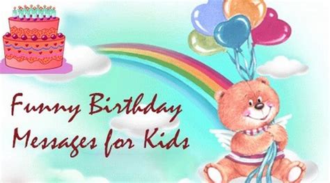Funny Birthday Messages For Kids