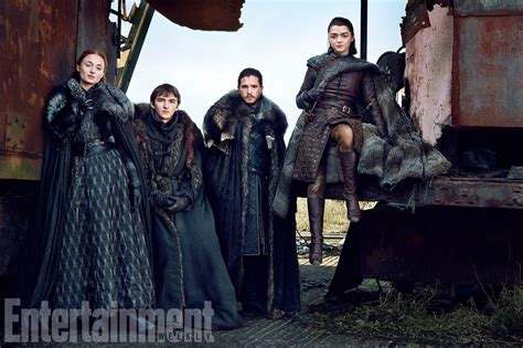 Game Of Thrones Photos We Reunite The Starks