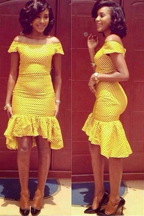 Women traditional african print dashiki dress short sleeve party shirt dress newtop rated seller. African Dresses- Ankara Short GownDesign - DeZango