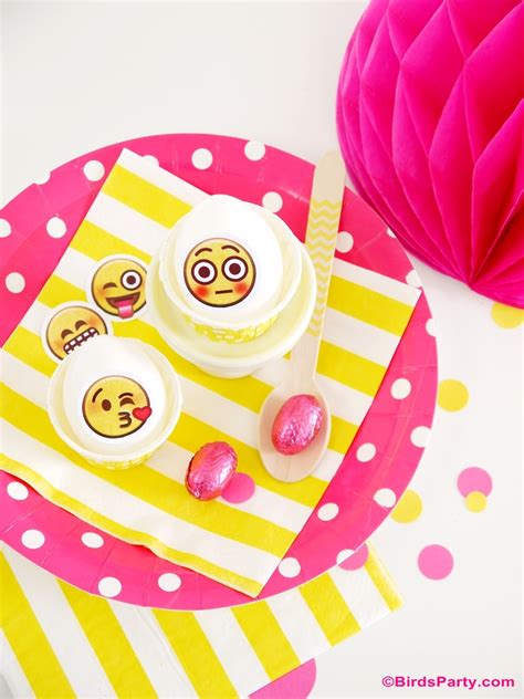 Awesome Diy Emoji Birthday Party Ideas Party Ideas Party Printables Blog