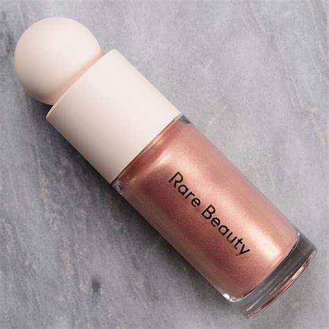 Rare Beauty Mesmerize Positive Light Liquid Highlight Review And Swatches