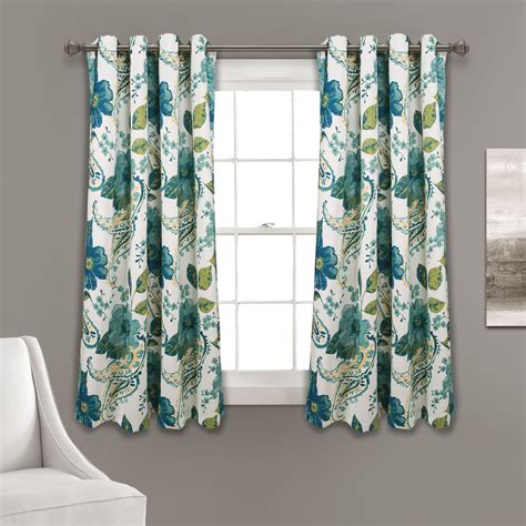 Maybe you would like to learn more about one of these? Lush Decor Floral Paisley Room Darkening Window Curtain ...