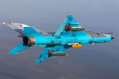 Ground attack variant for use with guided smart munitions. MiG-21 Lancer C. Copyright Alex Trandafir | Fighter jets ...