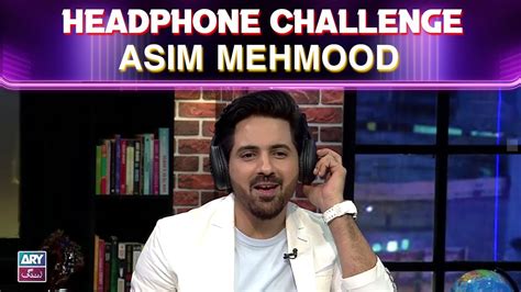 Headphone Challenge Asim Mehmood The Night Show With Ayaz Samoo