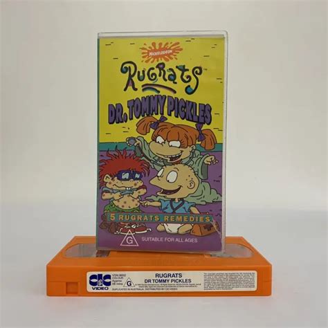 VHS RUGRATS Dr Tommy Pickles VHS 1998 Nickelodeon EUR 7 97