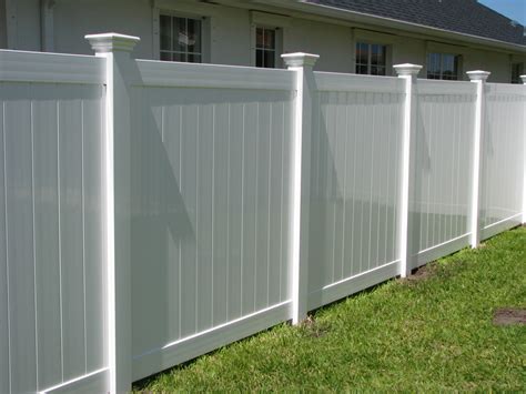 Pictures Of White Vinyl Fencing Fences Design