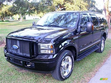 2004 Black Ford Excursion Limited 4x4 22692289 Car