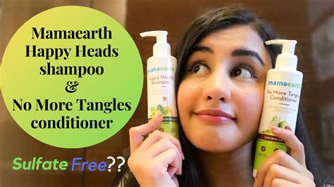 Mamaearth Happy Heads Shampoo And No More Tangles Conditioner Review