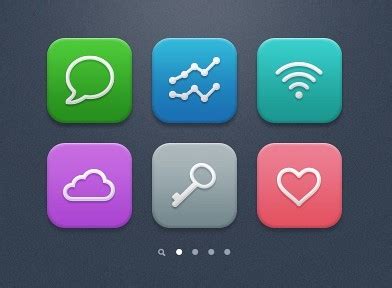 Download Free Rounded App Icons For Mobile PSD - TitanUI