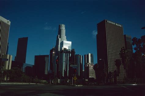 Los Angeles Ca Downtown 1990 Foto And Bild Architektur North