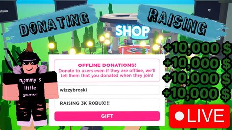 Playing Pls Donate Raising And Donating Roblox Youtube