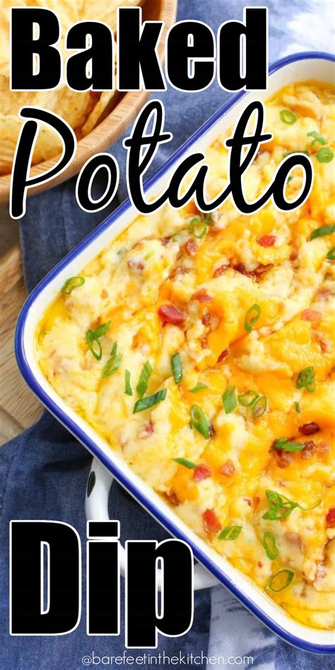 Loaded Baked Potato Dip Barefeet In The Kitchen Tasty Made Simple