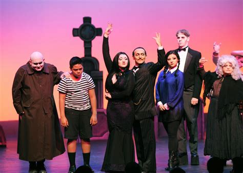 Gil S Broadway Movie Blog Theatre Review The Addams Family Copperstar Repertory October Th