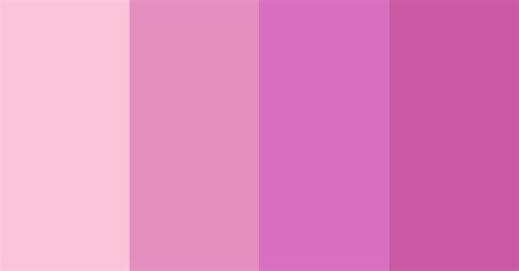 Lovely Pink Tones Color Scheme Monochromatic