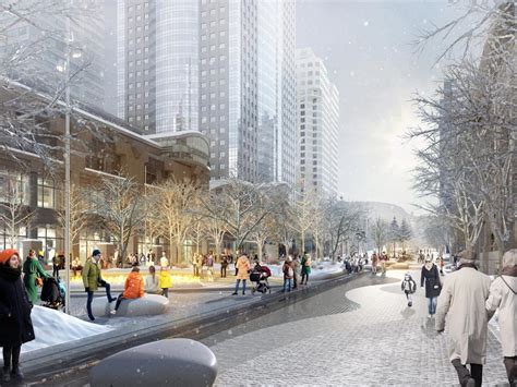 Montreal Unveils The Design For Its Downtown Urban Forest