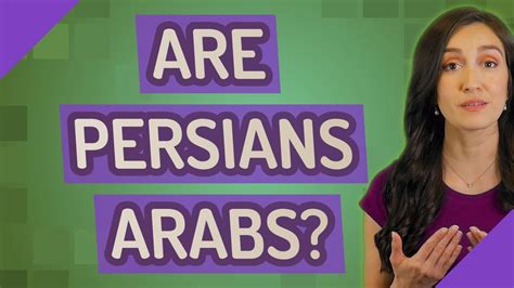 Are Persians Arabs Youtube