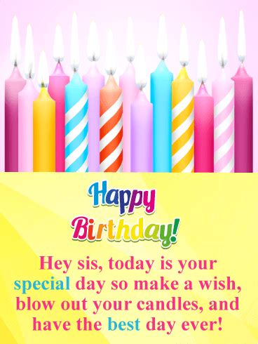 Send your friend this ecard. The tradition of making a wish and blowing out the ...