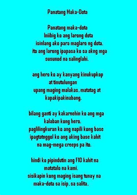 Song panatang makabayan Netizens have
