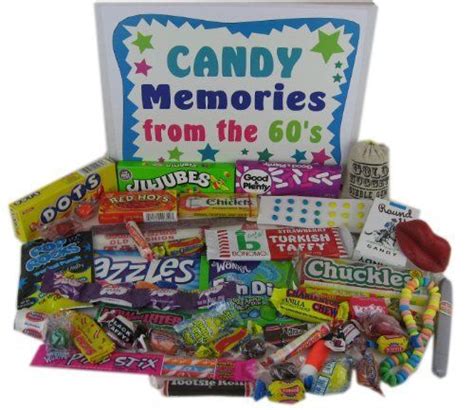 60s Nostalgic Retro Candy Memories T Box From The 1960s Nostalgia