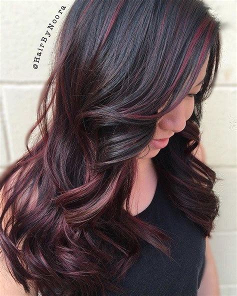 It is a buying guide created with a uniquely designed set of algorithms, to enable us to provide you with a list of the top 10 best burgundy hair dye for dark hair that are currently available in the marketplace. Dark Brown Hair with Burgundy Highlights | Brown hair with ...