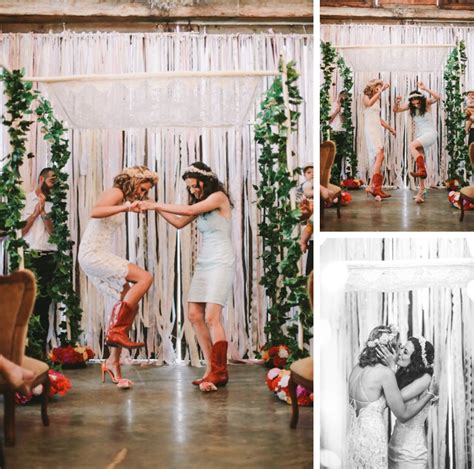 natalie and nicole uber creative rustic ‘barn eccentric lesbian jewish wedding at sydney polo
