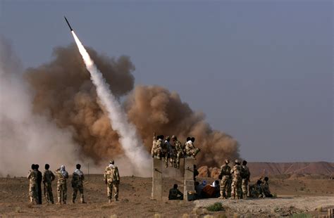 Iran Test Fires Missiles Shows Secret Silos The Washington Post