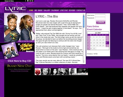 Lyric Sings - Artist: Rhonda McLemore and Rosalyn ...