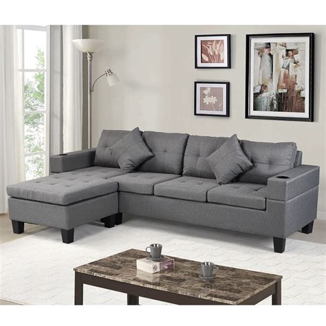 Buy Zebery Sectional Sofa Set For Living Room With L Shape Chaise