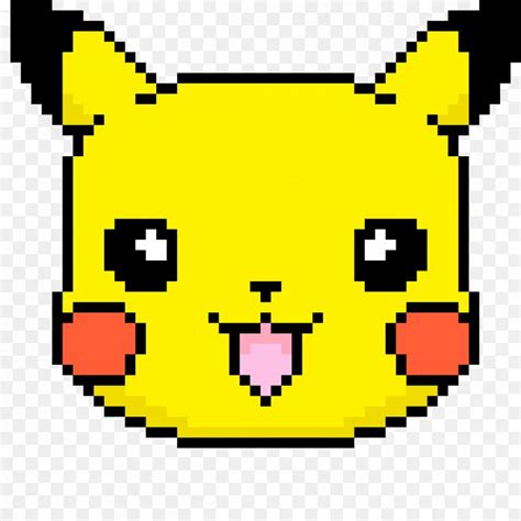 Pikachu Pixel Art Minecraft Pixel Art Building Ideas Vrogue Co