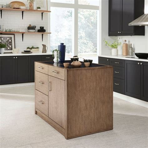 Looking for the best kitchen island lighting ideas for your home? Gracie Oaks Kutsi Kitchen Island & 2 Stools | Wayfair.ca