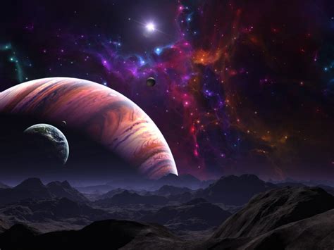 Download Wallpaper 800x600 Galaxy Space Fantasy Planets Cosmos Art
